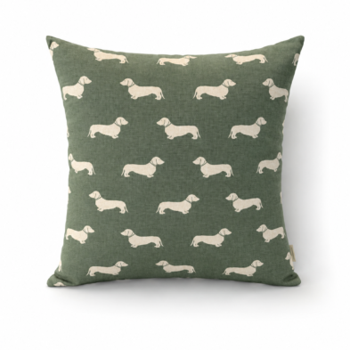 Oxford Dachshund - Green