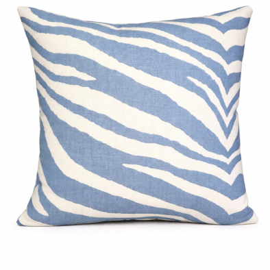 Zebra I Asymmetric - Vaaleansininen