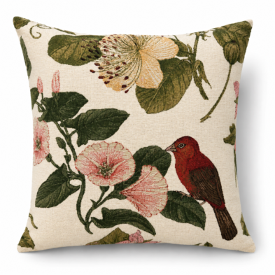 Summer pound I - Red Cardinal & bindweed