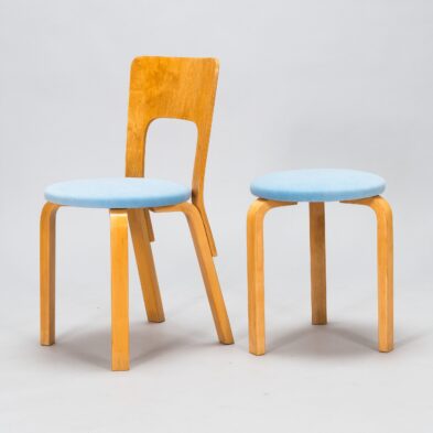 Alvar Aalto - chairs 66 and 60