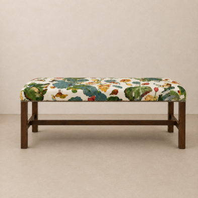 Vintage Mahogany Bench – Svenskt Tenn Lotus
